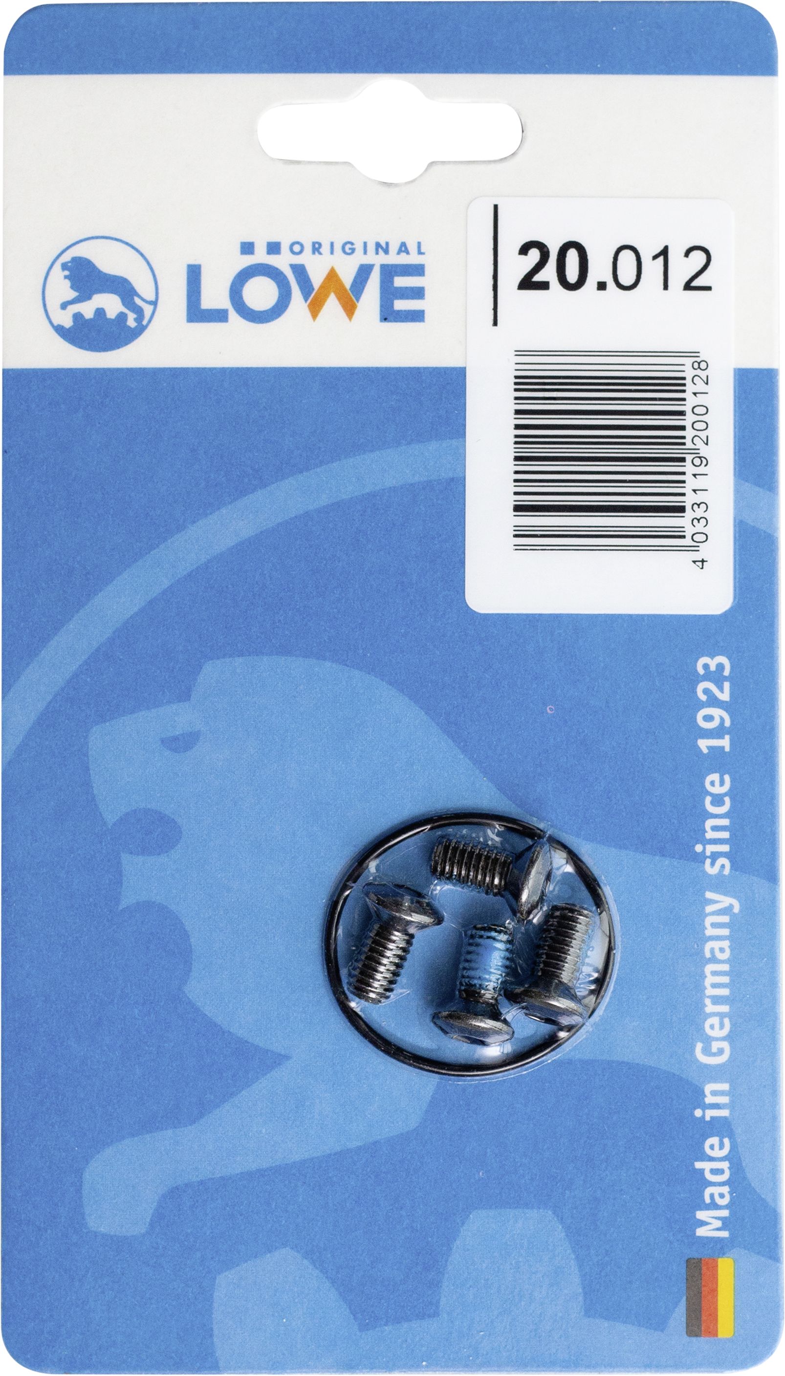 ΒΙΔΕΣ ΜΙΚΡΕΣ LOWE (4 ΤΕΜ)  Ν0 20012 ΓΙΑ ΨΑΛΙΔΑ  20-21